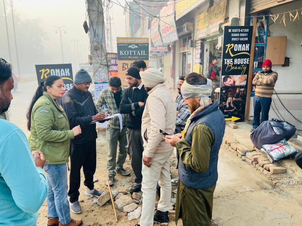 ऑपरेशन हॉट स्पॉट के तहत रतिया में सुरक्षा जांच अभियान